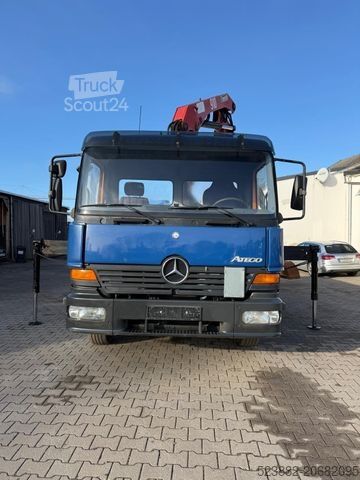 Sklápěcí vůz MERCEDES-BENZ Atego1218 HMF910 inkl. Greifer*Meiller4m*AHK*TOP