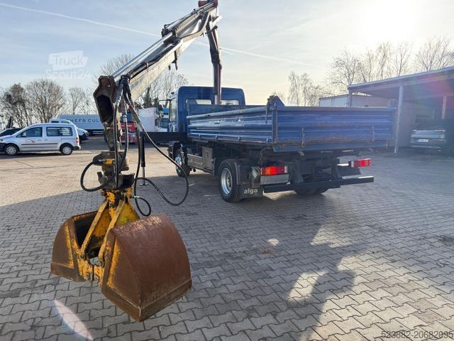 Sklápěcí vůz MERCEDES-BENZ Atego1218 HMF910 inkl. Greifer*Meiller4m*AHK*TOP