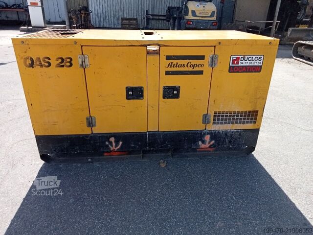 Stroomgenerator Atlas Copco Qas 28