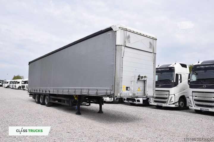 Offener Sattelanhänger mit Plane SCHMITZ CARGOBULL SCS24/L Varios