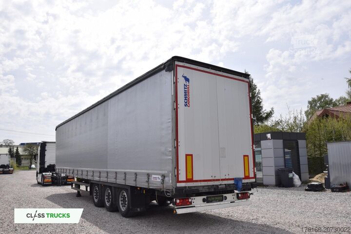 Offener Sattelanhänger mit Plane SCHMITZ CARGOBULL SCS24/L Varios