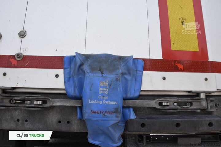 Offener Sattelanhänger mit Plane SCHMITZ CARGOBULL SCS24/L Varios