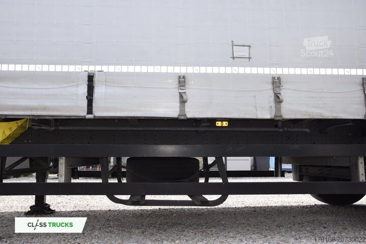 Offener Sattelanhänger mit Plane SCHMITZ CARGOBULL SCS24/L Varios