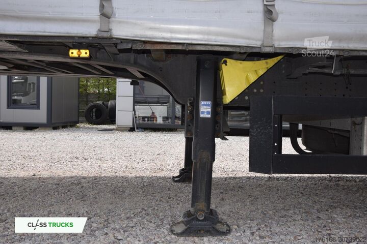 Offener Sattelanhänger mit Plane SCHMITZ CARGOBULL SCS24/L Varios