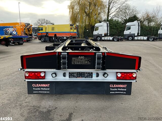 Containervervoer Noyens 2-assige containeraanhangwagen