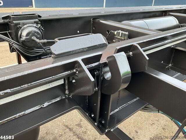 Containervervoer Noyens 2-assige containeraanhangwagen