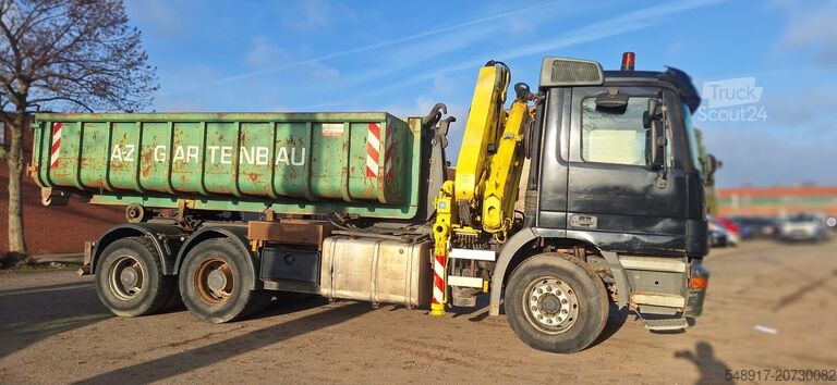 Самоскид з краном-маніпулятором Mercedes-Benz 3335