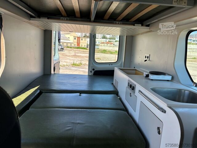 Van kamper / samochód kempingowy Renault Trafic Camper | 2 Schlafplätze Küche | Reisefertig