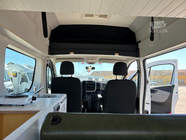 Van kamper / samochód kempingowy Renault Trafic Camper | 2 Schlafplätze Küche | Reisefertig
