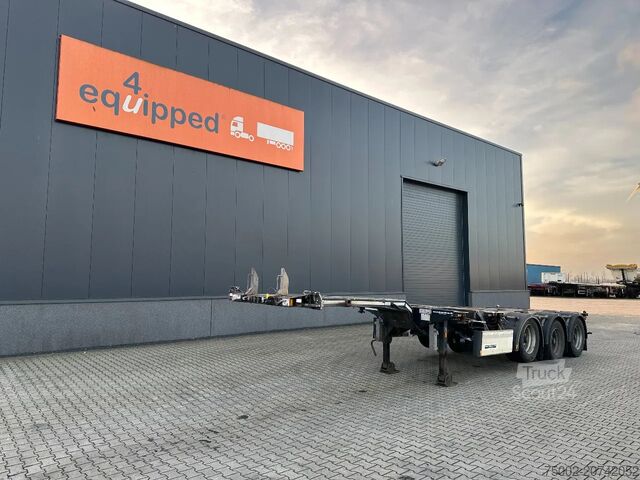 Konttikuljetukset D-TEC FLEXITRAILER / 45FT HC MULTI / BPW + drumbrakes...