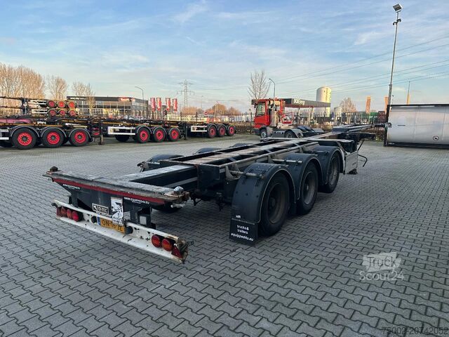 Konttikuljetukset D-TEC FLEXITRAILER / 45FT HC MULTI / BPW + drumbrakes...