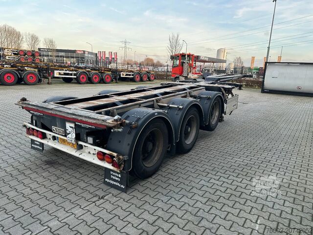 Konttikuljetukset D-TEC FLEXITRAILER / 45FT HC MULTI / BPW + drumbrakes...