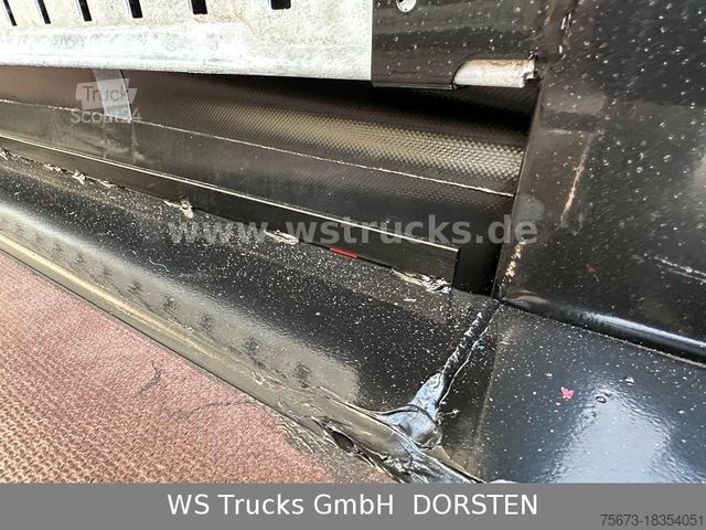 Semi-remorque bâchée KRONE Planauflieger SDP 27 Edscha SAF Achsen