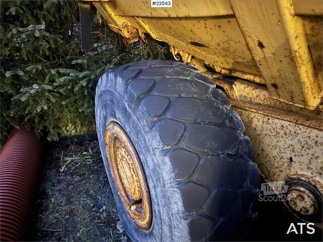 Dumper Volvo 861 6x6 Dump Truck.