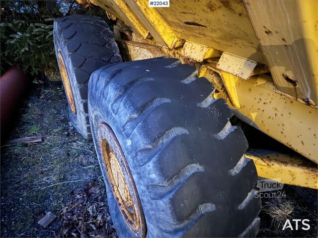 Dumper Volvo 861 6x6 Dump Truck.