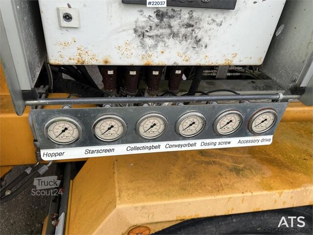 Roskien lajittelukone Backers gmbh starscreen