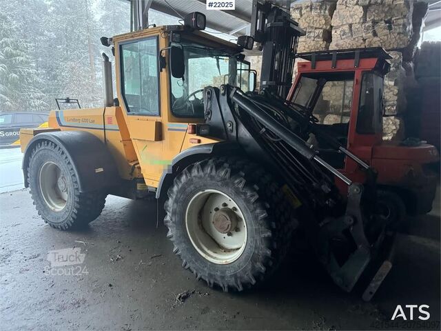 Wiellader Lundberg 6200LSE wheel loader with snow blower, bucket and