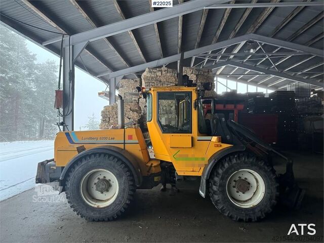 Wiellader Lundberg 6200LSE wheel loader with snow blower, bucket and