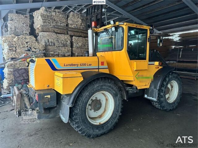 Wiellader Lundberg 6200LSE wheel loader with snow blower, bucket and