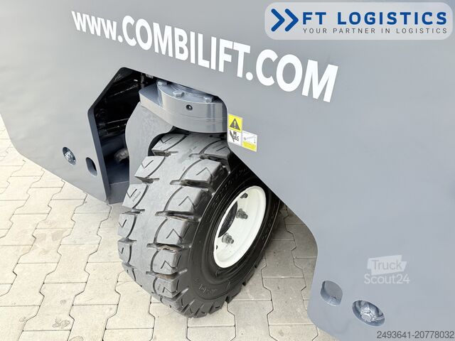 Chariot élévateur multidirectionnel Combilift C4000 DIESEL DUPLEX SPREADER BEAM CABIN