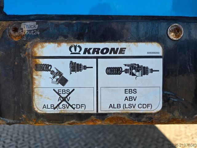 Рефрижераторний напівпричіп KRONE SD / Doppelstock / Doppelverdampfer / FRC 2022