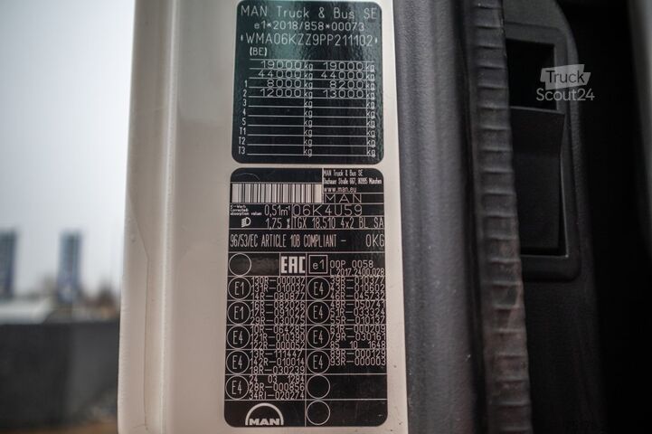 Standard tractor MAN TGX 18.510 XLX BLS - HYDR.+INTARDER