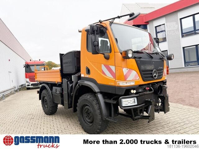 Spezial-LKW Unimog U 20 4x4, Kipper, Zapfwelle,