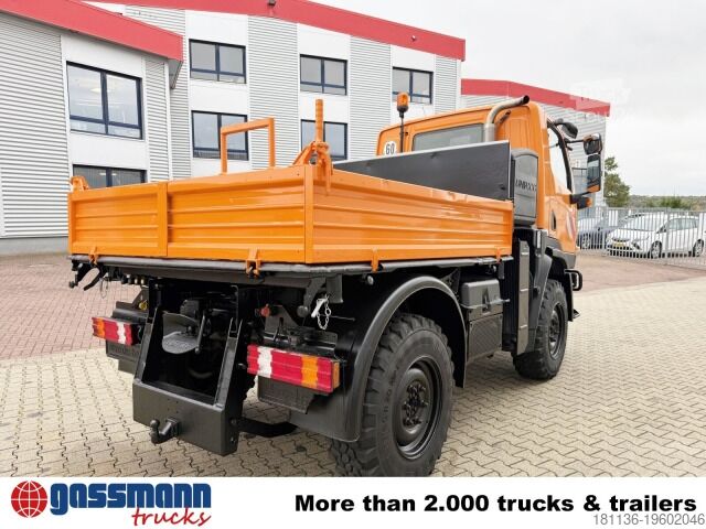 Spezial-LKW Unimog U 20 4x4, Kipper, Zapfwelle,