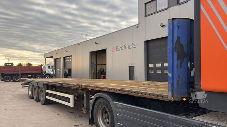 Přívěs na plošinu Krone SDP27 (BELGIAN TRAILER / DRUM BRAKES / FREINS T...