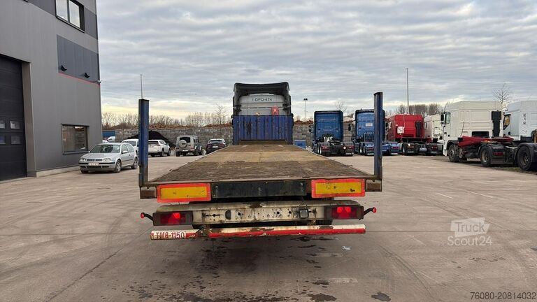 Přívěs na plošinu Krone SDP27 (BELGIAN TRAILER / DRUM BRAKES / FREINS T...
