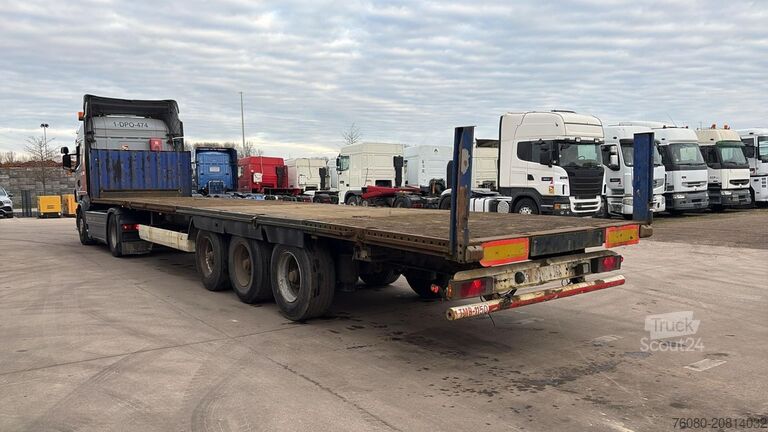 Přívěs na plošinu Krone SDP27 (BELGIAN TRAILER / DRUM BRAKES / FREINS T...