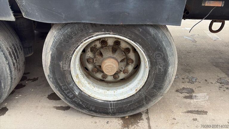 Přívěs na plošinu Krone SDP27 (BELGIAN TRAILER / DRUM BRAKES / FREINS T...