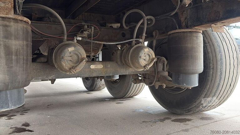 Přívěs na plošinu Krone SDP27 (BELGIAN TRAILER / DRUM BRAKES / FREINS T...