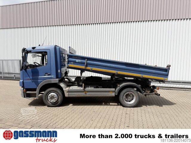Camion benne Mercedes-Benz Atego 1224 K 4x2, 2 x AHK