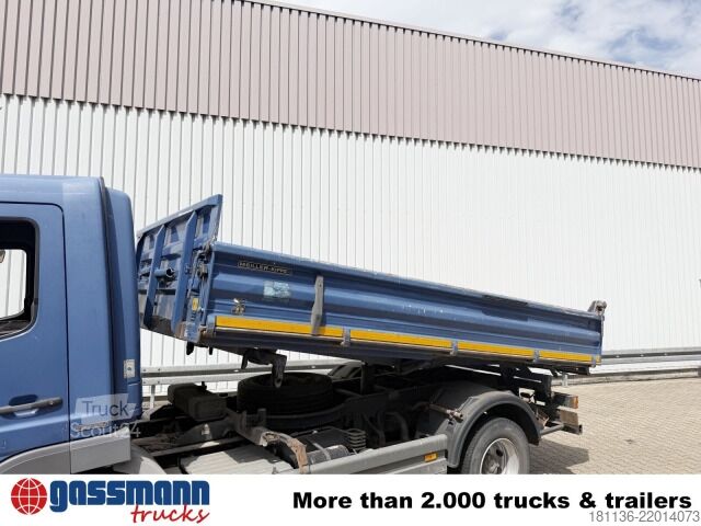 Camion benne Mercedes-Benz Atego 1224 K 4x2, 2 x AHK