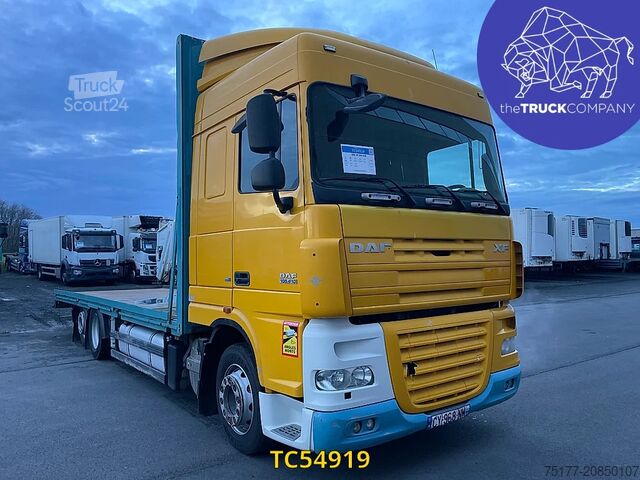 Platform trailer DAF XF 105 410