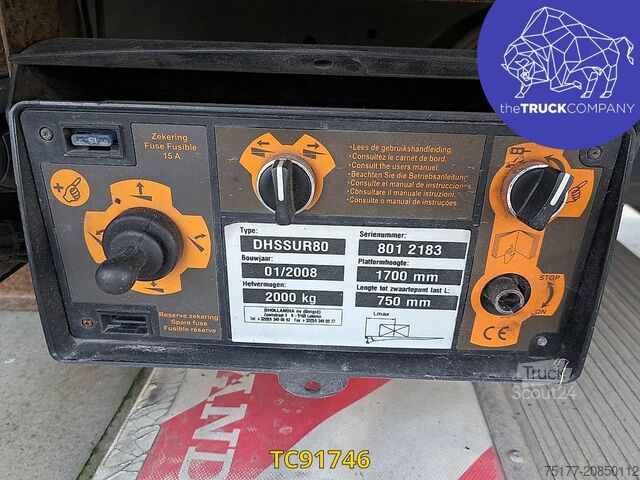 Sliding tarpaulins Schwarzmüller 