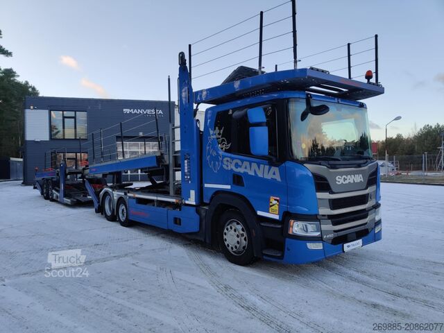 автовоз SCANIA P450 Kaessbohrer Metago Pro+Metago Pro