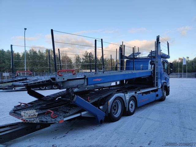автовоз SCANIA P450 Kaessbohrer Metago Pro+Metago Pro