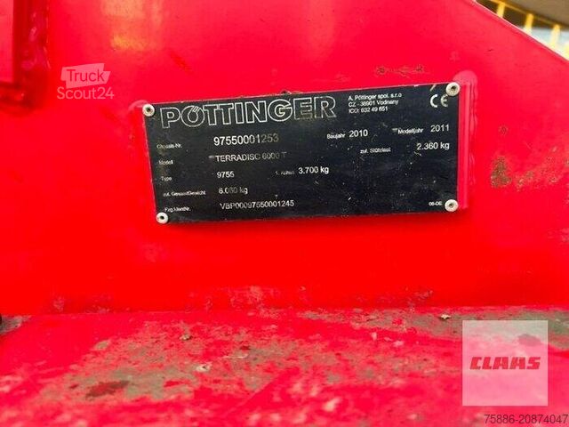 Grapă Pöttinger TERRADISC 6000T PÖTTINGER SCHE