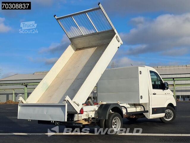 Benne Volkswagen Crafter Kipper Doppelbereifung 3,5t AHK Navi Kl...