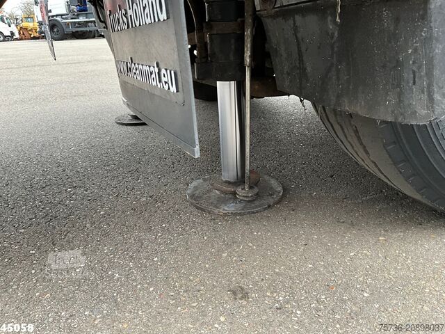 Vehicul de colectare a deșeurilor Ginaf C 3128 NF Euro 6 Hiab 21 Tonmeter laadkraan Jus...