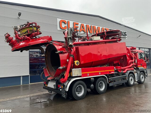 Véhicule aspirant Man TGS 41.440 Koks 20m³ Combi