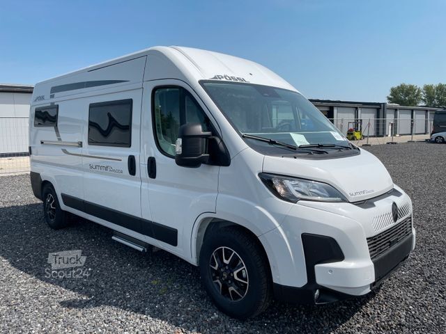 Autocaravana PÖSSL Summit Shine 600 R L *6M Längsbetten*Raumbad*