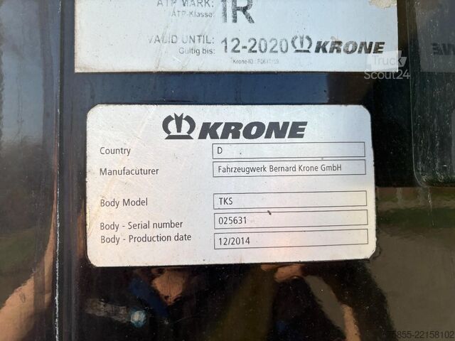 Transport refrigerat/congelat Krone N/A Carrier Vector 1350 / Liftaxle / Loading li...