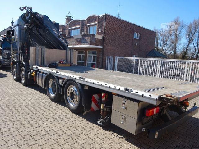Gru montata su autocarro MERCEDES-BENZ 3453 FASSI F820 Kran 8x Hydr. Ausschub