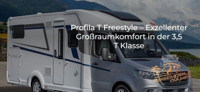 Half-integraal camper EURAMOBIL Profila T PT 726 EF Freestyle KONFIGURIERBAR