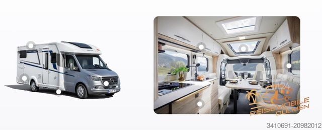 Half-integraal camper EURAMOBIL Profila T PT 726 EF Freestyle KONFIGURIERBAR