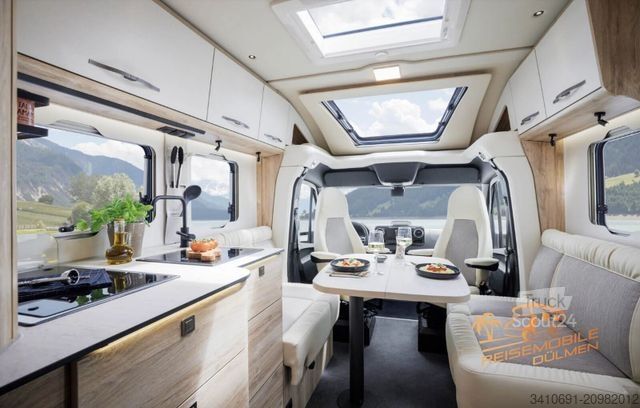 Half-integraal camper EURAMOBIL Profila T PT 726 EF Freestyle KONFIGURIERBAR