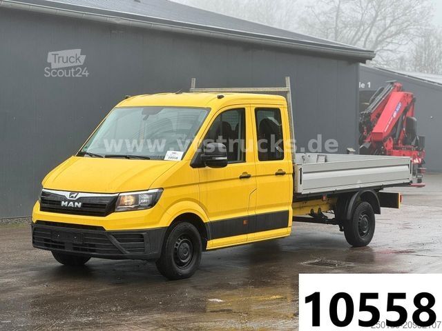 Fourgon pick-up MAN TGE 3.140 DoKa/ 7 Sitze/ Pritsche *wenig Km*